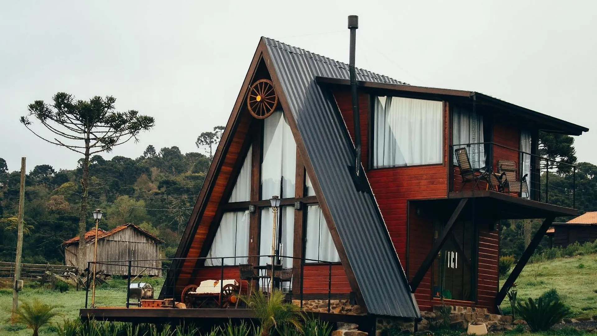 Chalé Privativo Stratus para casal - Morro da Igreja, Urubici-SC - Sítio Mar de Nuvens